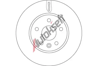 TRW Brzdový kotouč - 276 mm TRW DF6819, DF6819 TRW Brzdový kotouč - 276 mm TRW DF6819, DF6819