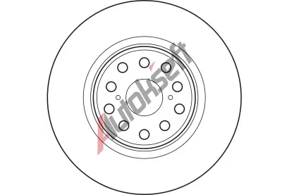 TRW Brzdov kotou SINGLE - 333 mm TRW DF6827S, DF6827S