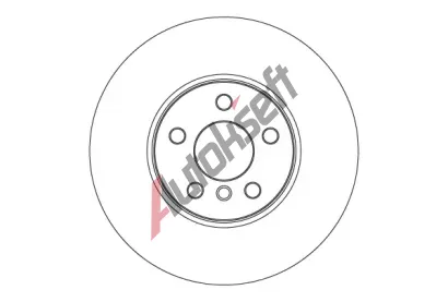 TRW Brzdový kotouč SINGLE - 307 mm TRW DF6834S, DF6834S TRW Brzdový kotouč SINGLE - 307 mm TRW DF6834S, DF6834S