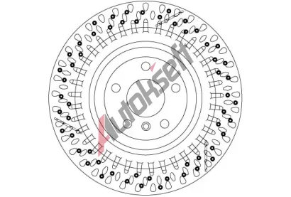 TRW Brzdov kotou - 345 mm TRW DF6835S, DF6835S