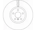 Brzdov kotou TRW ‐ TRW DF6845S