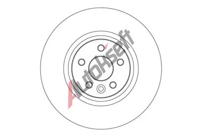 TRW Brzdov� kotou� SINGLE - 325 mm TRW DF6848S, DF6848S