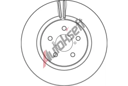 TRW Brzdov kotou - 293 mm TRW DF6851, DF6851