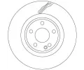 TRW Brzdov kotou - 320 mm ‐ TRW DF6867