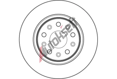 TRW Brzdov� kotou� TRW SINGLE TRW DF6869S, DF6869S