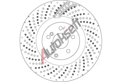 TRW Brzdov kotou - 360 mm TRW DF6873S, DF6873S
