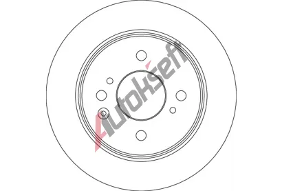 TRW Brzdový kotouč - 239 mm TRW DF6875, DF6875 TRW Brzdový kotouč - 239 mm TRW DF6875, DF6875