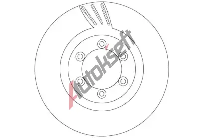 TRW Brzdov kotou - 294 mm TRW DF6881, DF6881