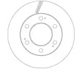 Brzdov kotou TRW ‐ TRW DF6882