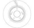 Brzdov kotou TRW ‐ TRW DF6884S