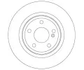 TRW Brzdov kotou - 295 mm TRW DF6886, DF6886