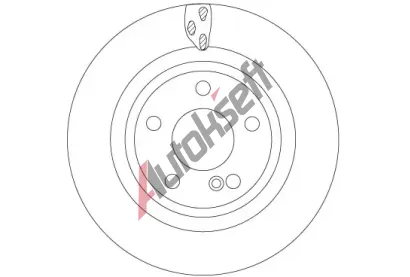 TRW Brzdov kotou - 295 mm TRW DF6887, DF6887