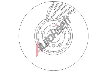 TRW Brzdov kotou - 348 mm TRW DF6890S, DF6890S
