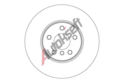 TRW Brzdov kotou TRW SINGLE TRW DF6899S, DF6899S