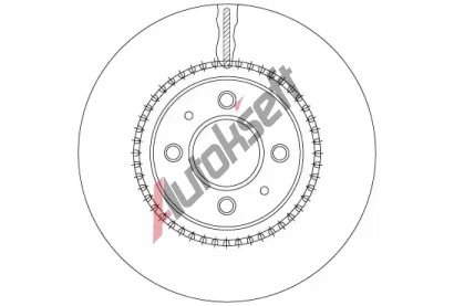 TRW Brzdov kotou - 280 mm TRW DF6904, DF6904