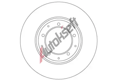 TRW Brzdov kotou - 298 mm TRW DF6905, DF6905