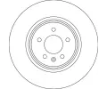 TRW Brzdov� kotou� SINGLE - 345 mm&nbsp;&dash;&nbsp;TRW DF6917S