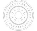 TRW Brzdov kotou - 300 mm ‐ TRW DF6925S
