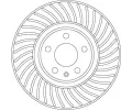 TRW Brzdov kotou - 318 mm ‐ TRW DF6950S