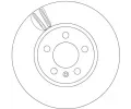 Brzdov kotou TRW ‐ TRW DF6964