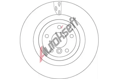 TRW Brzdový kotouč - 325 mm TRW DF6969S, DF6969S  TRW Brzdový kotouč - 325 mm TRW DF6969S, DF6969S