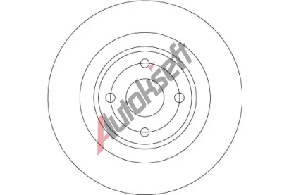 TRW Brzdov kotou - 280 mm TRW DF6974, DF6974