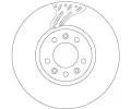 Brzdov kotou TRW ‐ TRW DF6977S