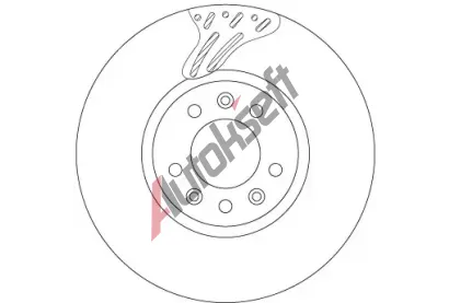 TRW Brzdov kotou - 304 mm TRW DF6977S, DF6977S