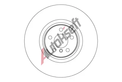 TRW Brzdov kotou SINGLE - 360 mm TRW DF6978S, DF6978S