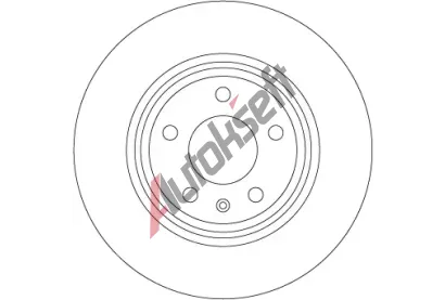 TRW Brzdov kotou SINGLE - 300 mm TRW DF6981S, DF6981S