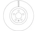 Brzdov kotou TRW ‐ TRW DF6983S