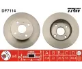 Brzdový kotouč TRW ‐ TRW DF7114 Brzdový kotouč TRW ‐ TRW DF7114