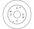 TRW Brzdov kotou - 259 mm TRW DF7249, DF7249