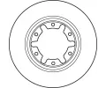 TRW Brzdov kotou - 306 mm TRW DF7305S, DF7305S
