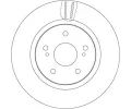 TRW Brzdov kotou - 294 mm TRW DF7371S, DF7371S
