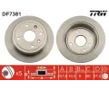 Brzdov kotou TRW ‐ TRW DF7381