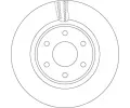 Brzdov kotou TRW ‐ TRW DF7458S