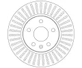 TRW Brzdov kotou - 276 mm TRW DF7475, DF7475