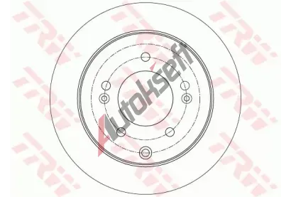 TRW Brzdov kotou - 262 mm TRW DF7819, DF7819