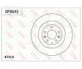 Brzdov kotou TRW ‐ TRW DF8043