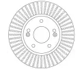 TRW Brzdov kotou - 280 mm TRW DF8056, DF8056
