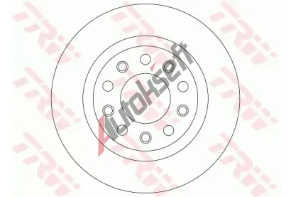 TRW Brzdov kotou - 264 mm TRW DF8070, DF8070
