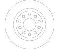 TRW Brzdov kotou - 264 mm TRW DF8070, DF8070