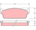 TRW Sada brzdovch destiek - kotouov brzda ‐ TRW GDB1021