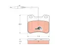 Sada brzdovch destiek TRW ‐ TRW GDB1031