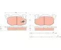 Sada brzdovch destiek TRW ‐ TRW GDB1033