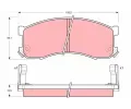 TRW Sada brzdovch destiek - kotouov brzda ‐ TRW GDB1037