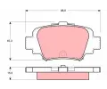 Sada brzdovch destiek TRW ‐ TRW GDB1060