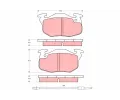 TRW Sada brzdov�ch desti�ek - kotou�ov� brzda&nbsp;&dash;&nbsp;TRW GDB1079