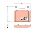 TRW Sada brzdovch destiek COTEC ‐ TRW GDB1160